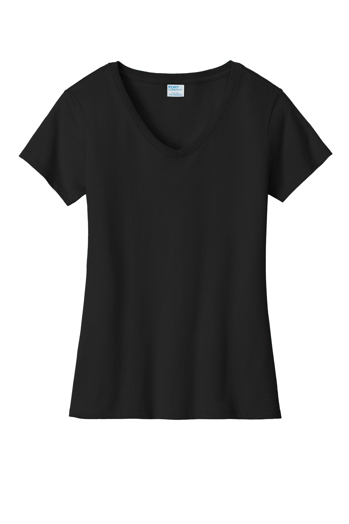 Custom Port & Company Women's Fan Favorite V-Neck (LPC450V)