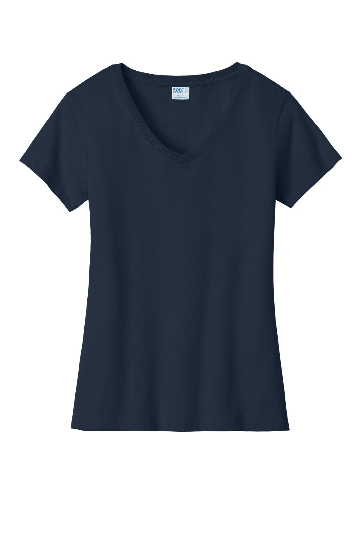 Custom Port & Company Women's Fan Favorite V-Neck (LPC450V)