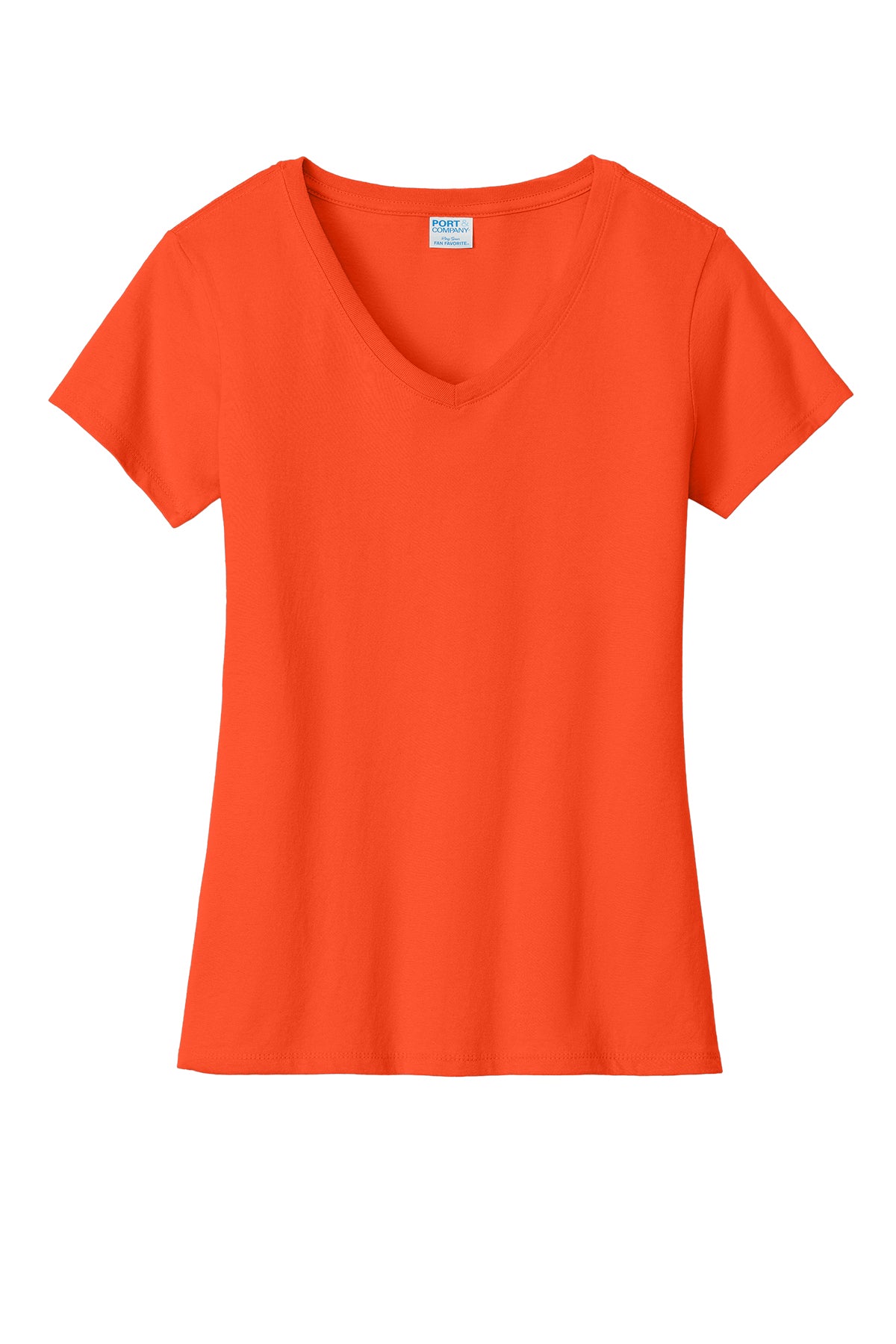 Custom Port & Company Women's Fan Favorite V-Neck (LPC450V)