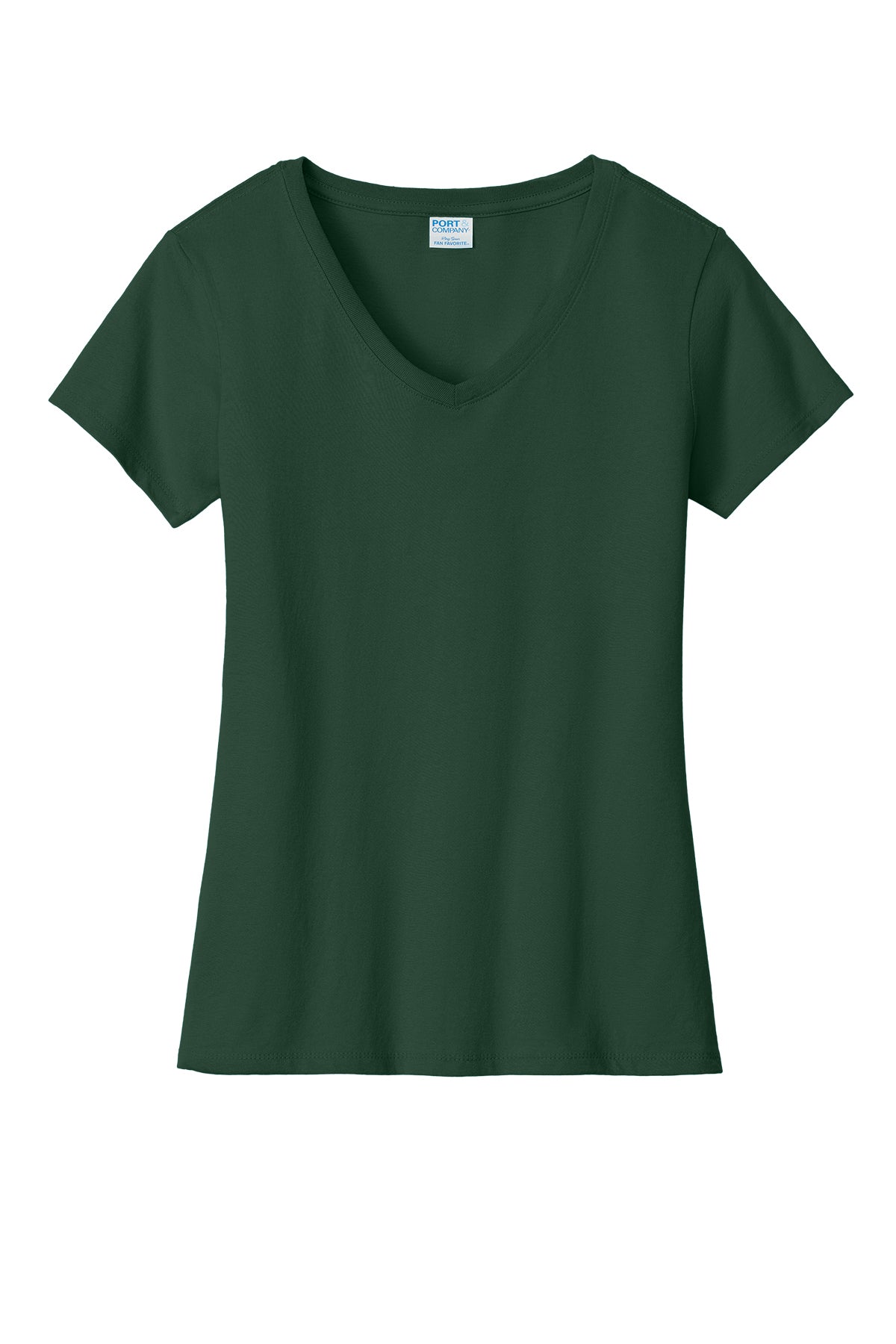 Custom Port & Company Women's Fan Favorite V-Neck (LPC450V)