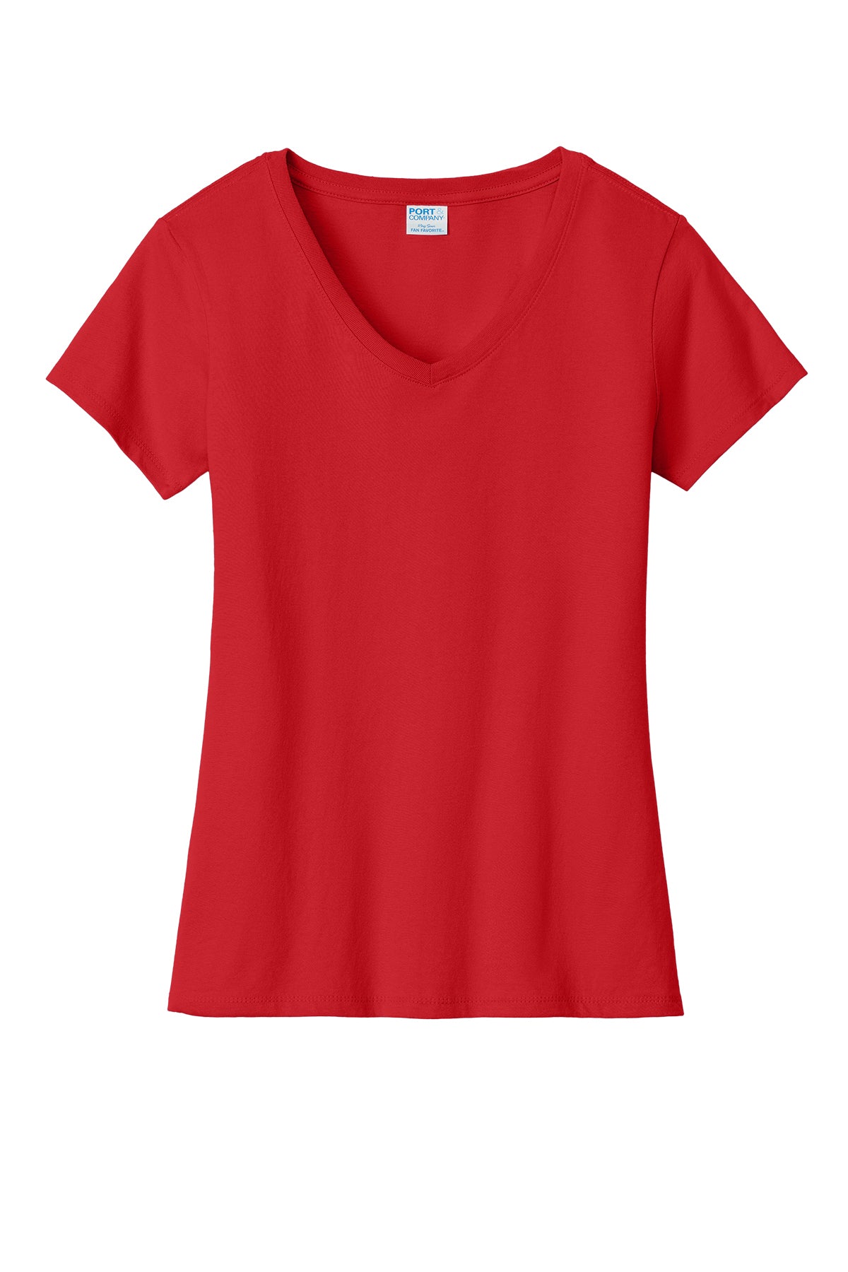Custom Port & Company Women's Fan Favorite V-Neck (LPC450V)