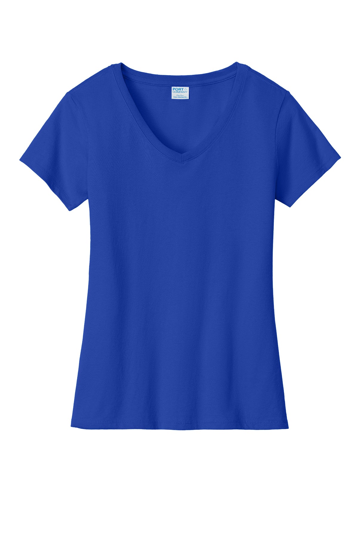 Custom Port & Company Women's Fan Favorite V-Neck (LPC450V)