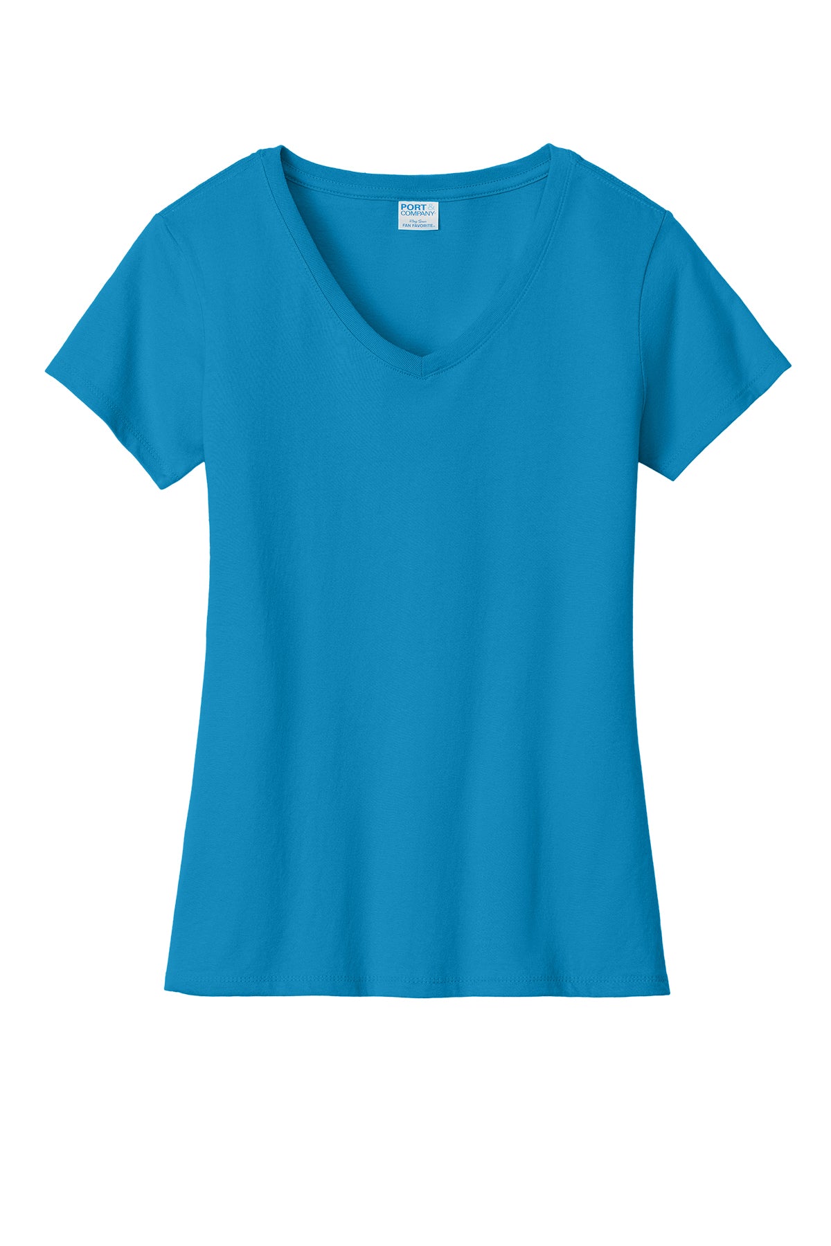 Custom Port & Company Women's Fan Favorite V-Neck (LPC450V)