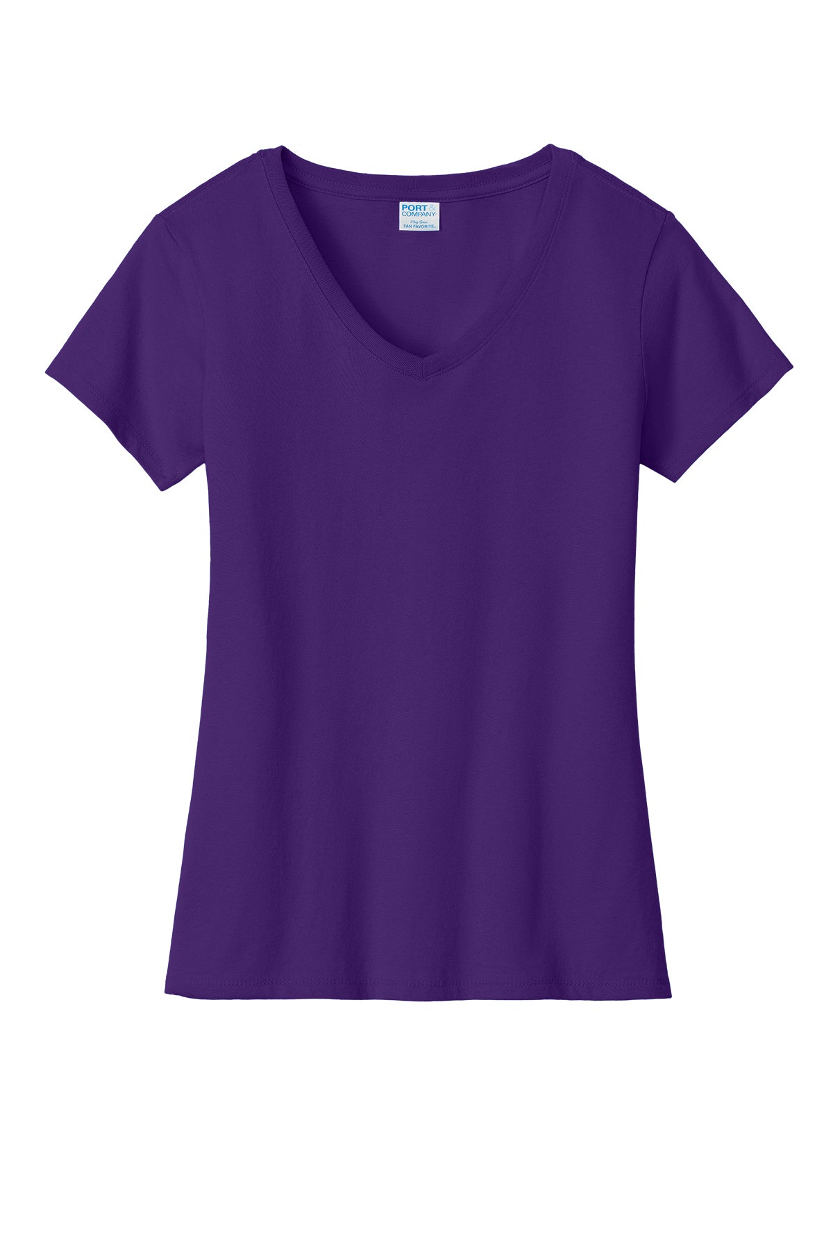 Custom Port & Company Women's Fan Favorite V-Neck (LPC450V)