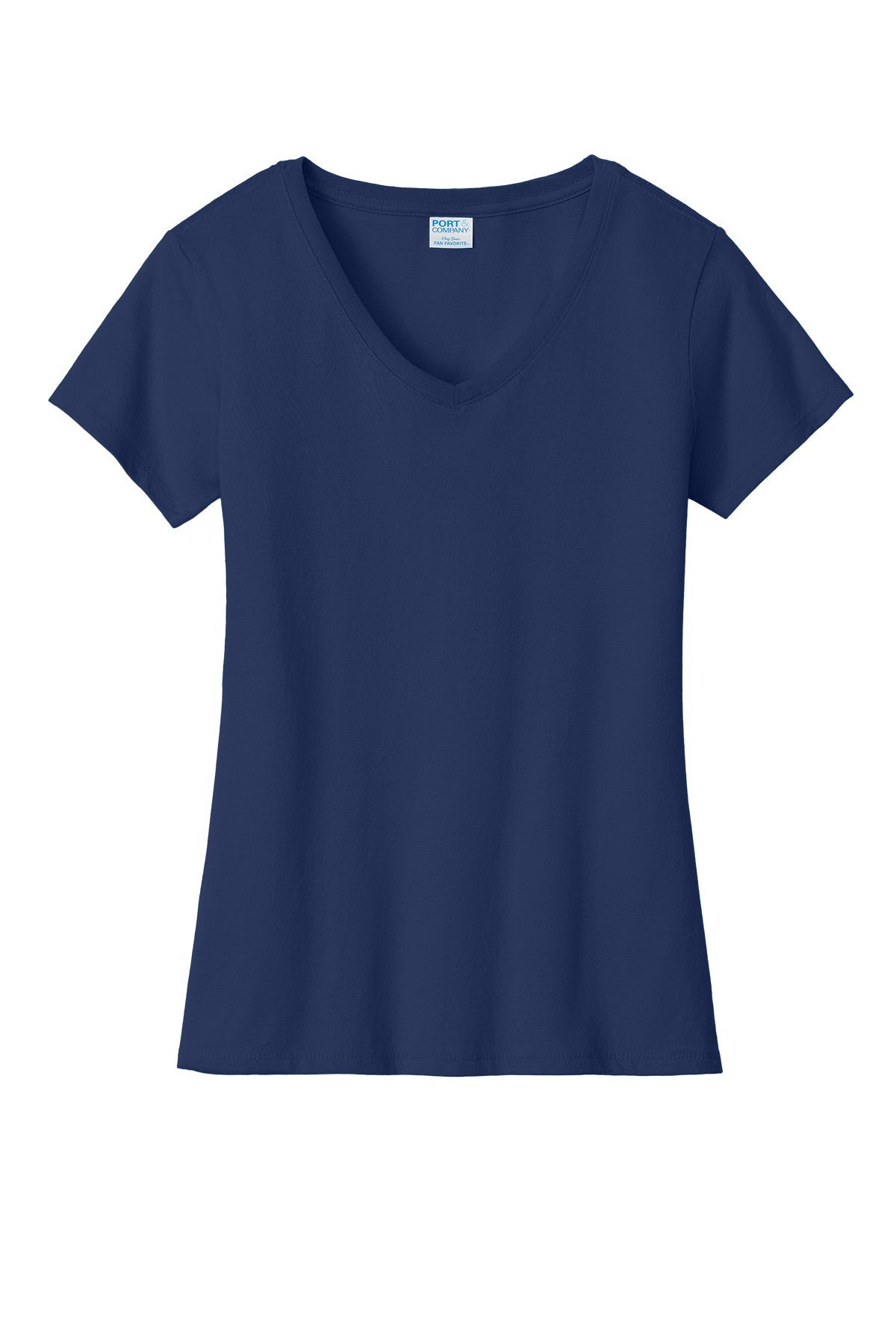 Custom Port & Company Women's Fan Favorite V-Neck (LPC450V)