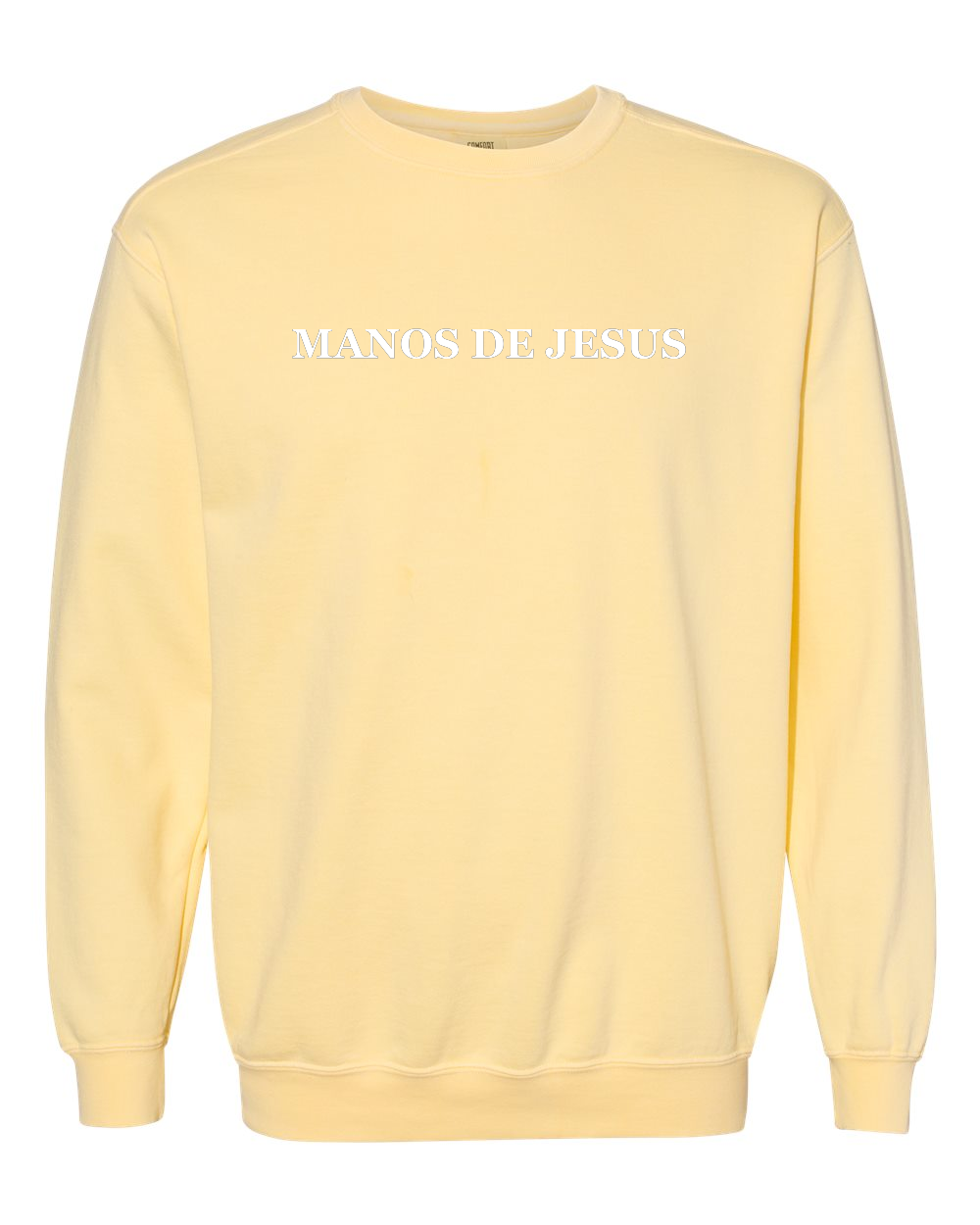 Manos de Jesús Adult Embroidered Crewneck Sweatshirt