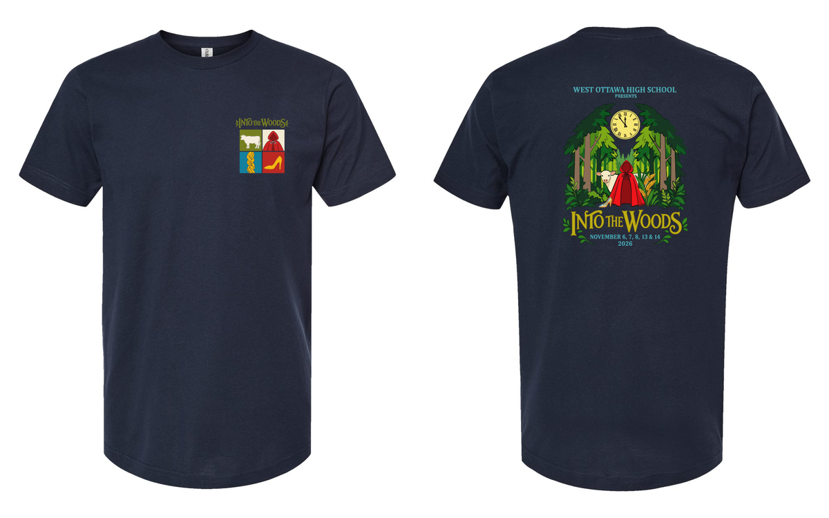 West Ottawa Theater Into the Woods Unisex Tee