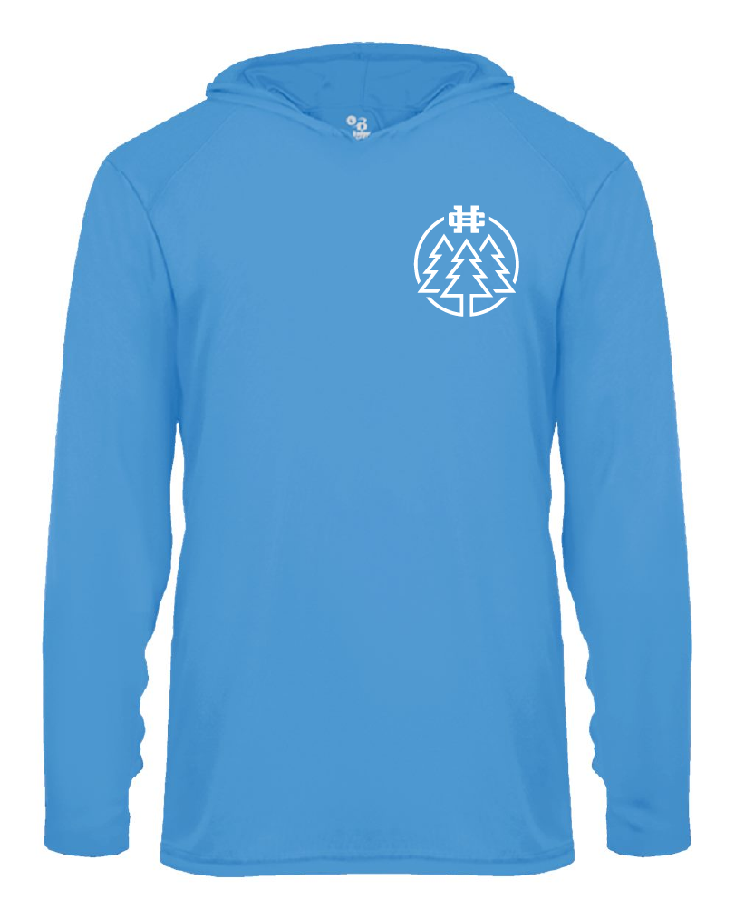 Holland Christian Forest School Youth Performance Hooded Long Sleeve