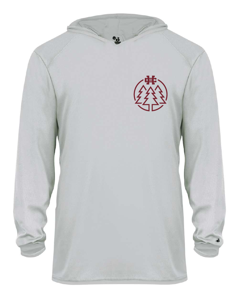 Holland Christian Forest School Youth Performance Hooded Long Sleeve