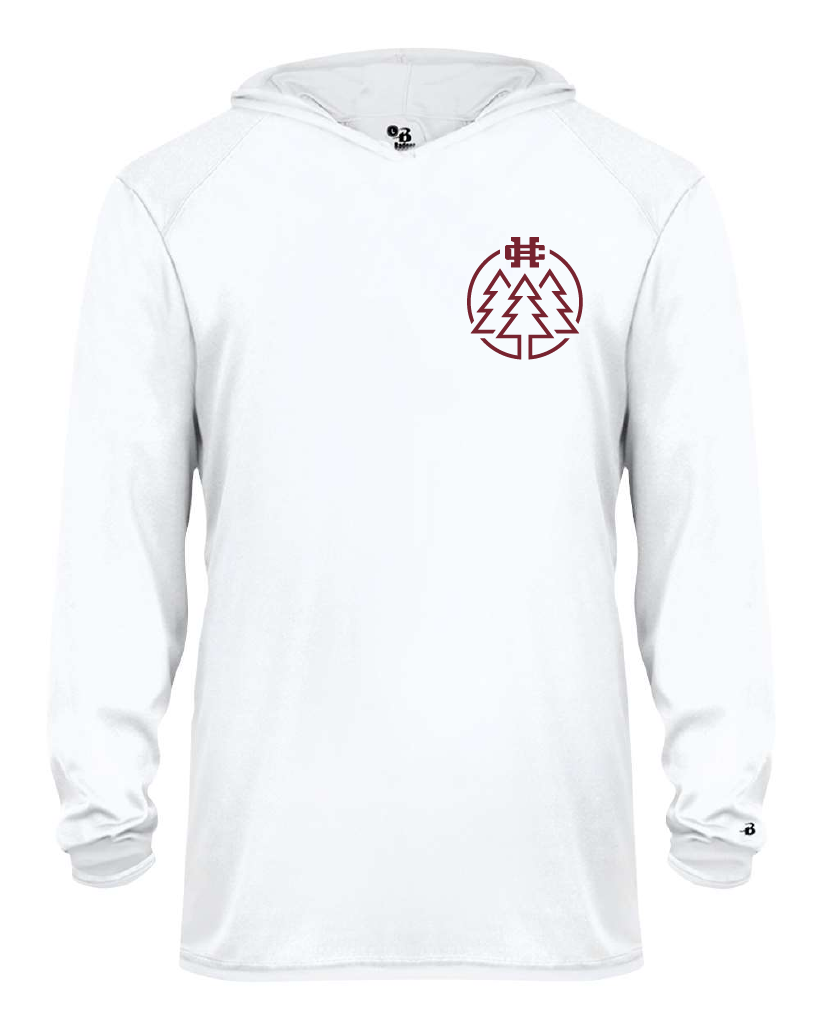 Holland Christian Forest School Youth Performance Hooded Long Sleeve
