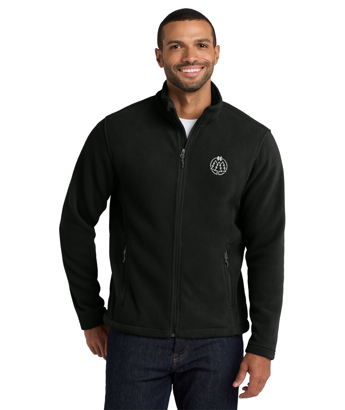 Holland Christian Forest School Adult Full-zip Fleece Jacket (Men's)