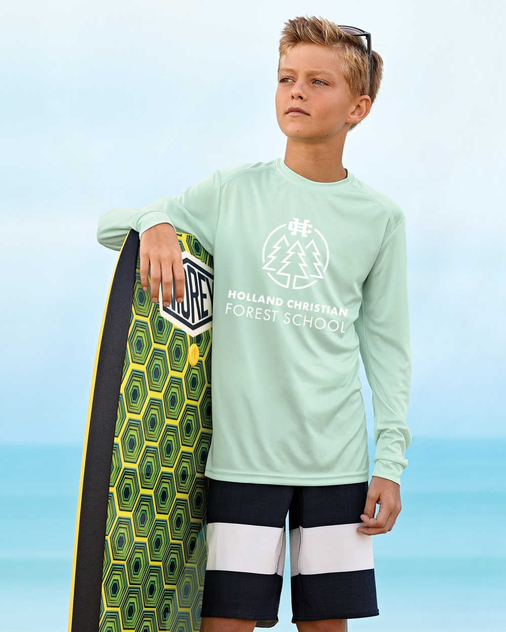 Holland Christian Forest School Youth Performance Long Sleeve