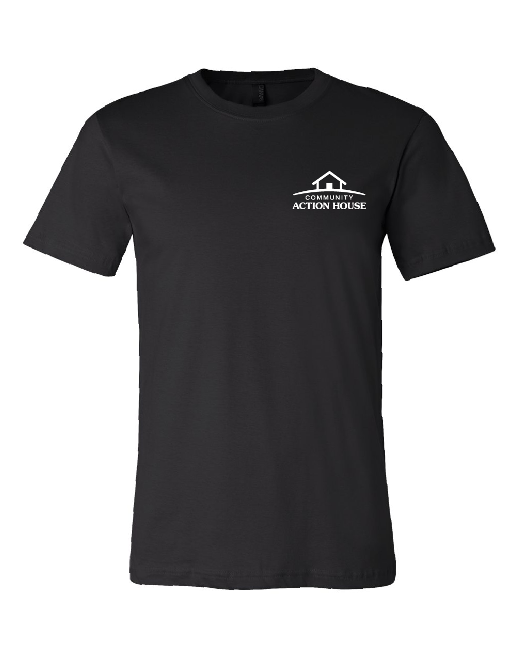 Community Action House Unisex Tee (Left Chest Print)