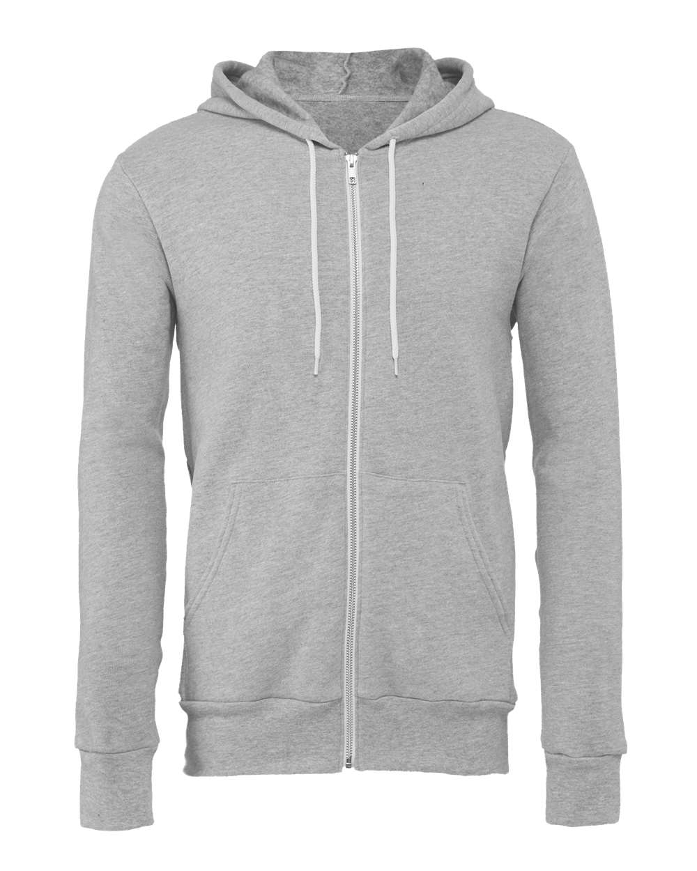 Custom Bella + Canvas Full-Zip Hoodie (3739)