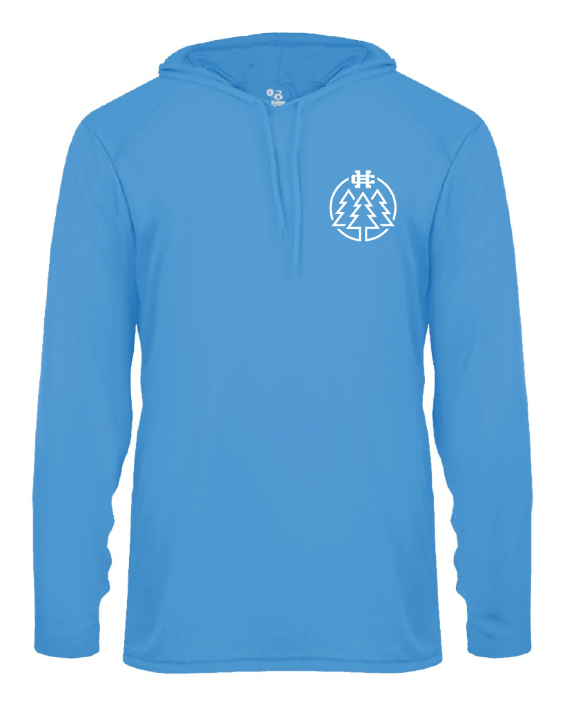 Holland Christian Forest School Unisex Performance Hooded Long Sleeve