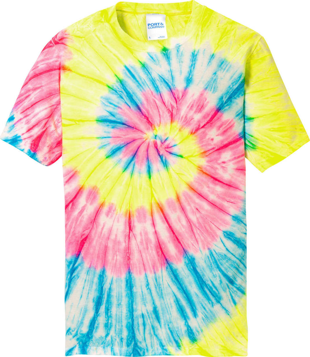 Custom Port & Company Tie-Dye Tee (PC147)