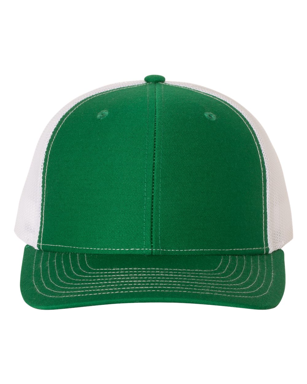 Richardson Snapback Trucker Hat (112) in Kelly/White