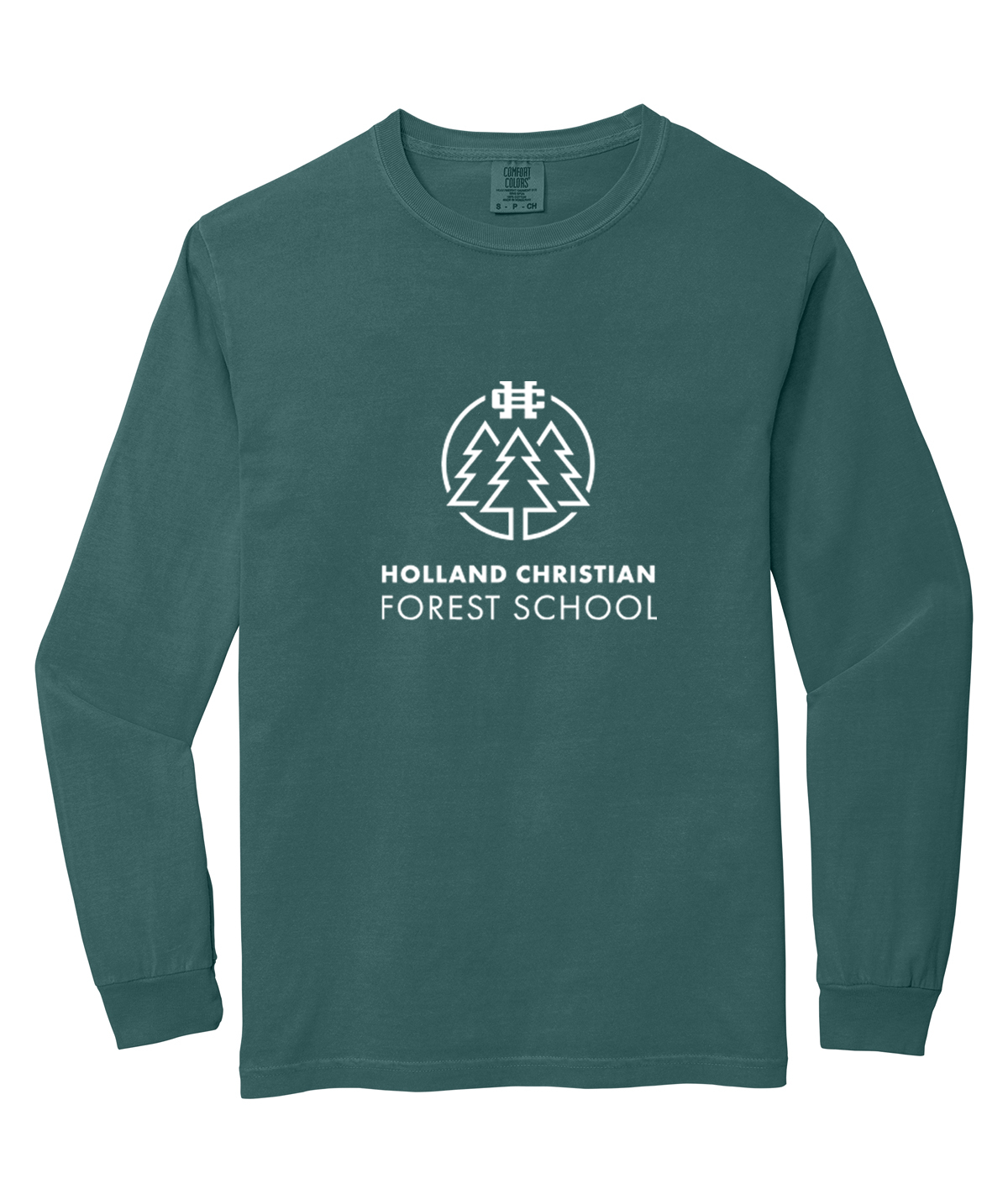 Holland Christian Forest School Adult Long Sleeve Tee