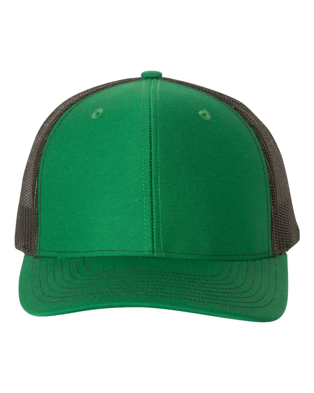 Richardson Snapback Trucker Hat (112) in Kelly/Black
