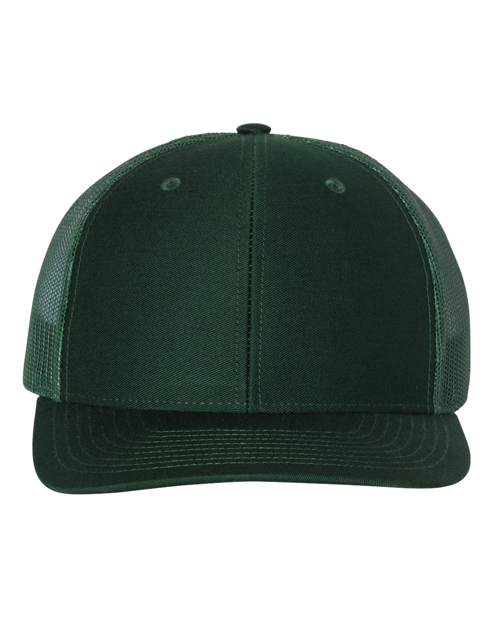 Richardson Snapback Trucker Hat (112) in Dark Green