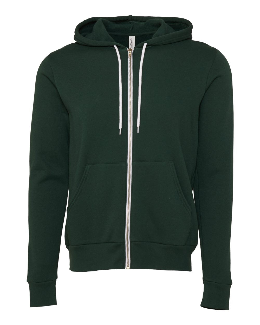 Custom Bella + Canvas Full-Zip Hoodie (3739)