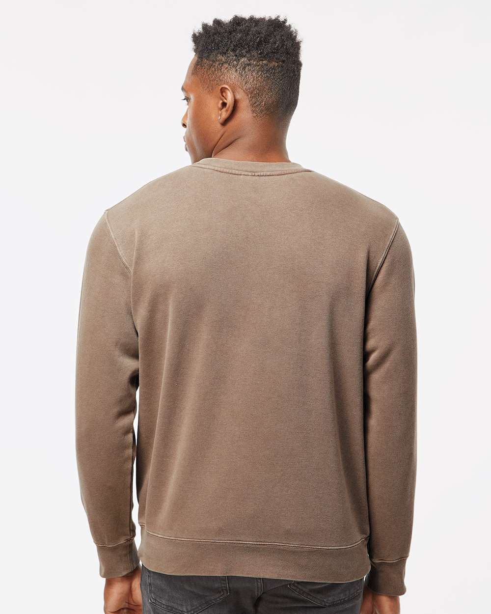 Custom Independent Pigment-Dyed Crewneck Sweatshirt (PRM3500)