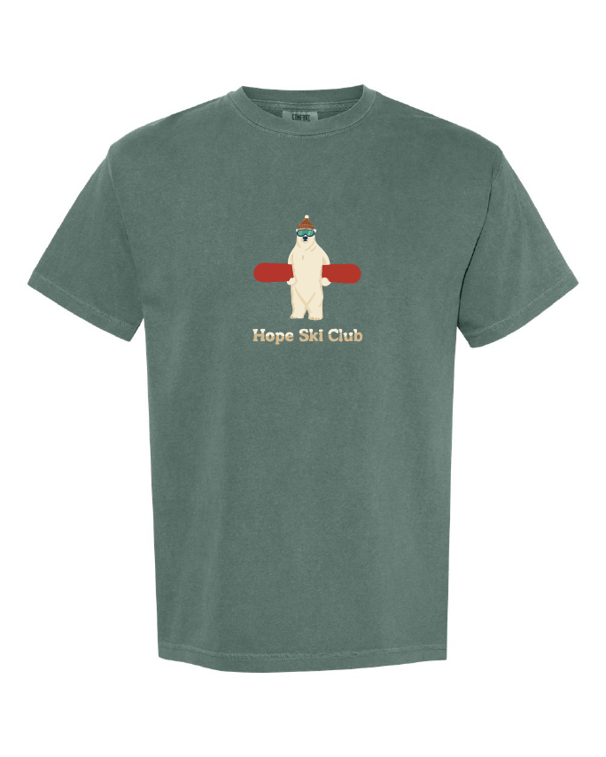 Hope College Ski Club Bear Tee