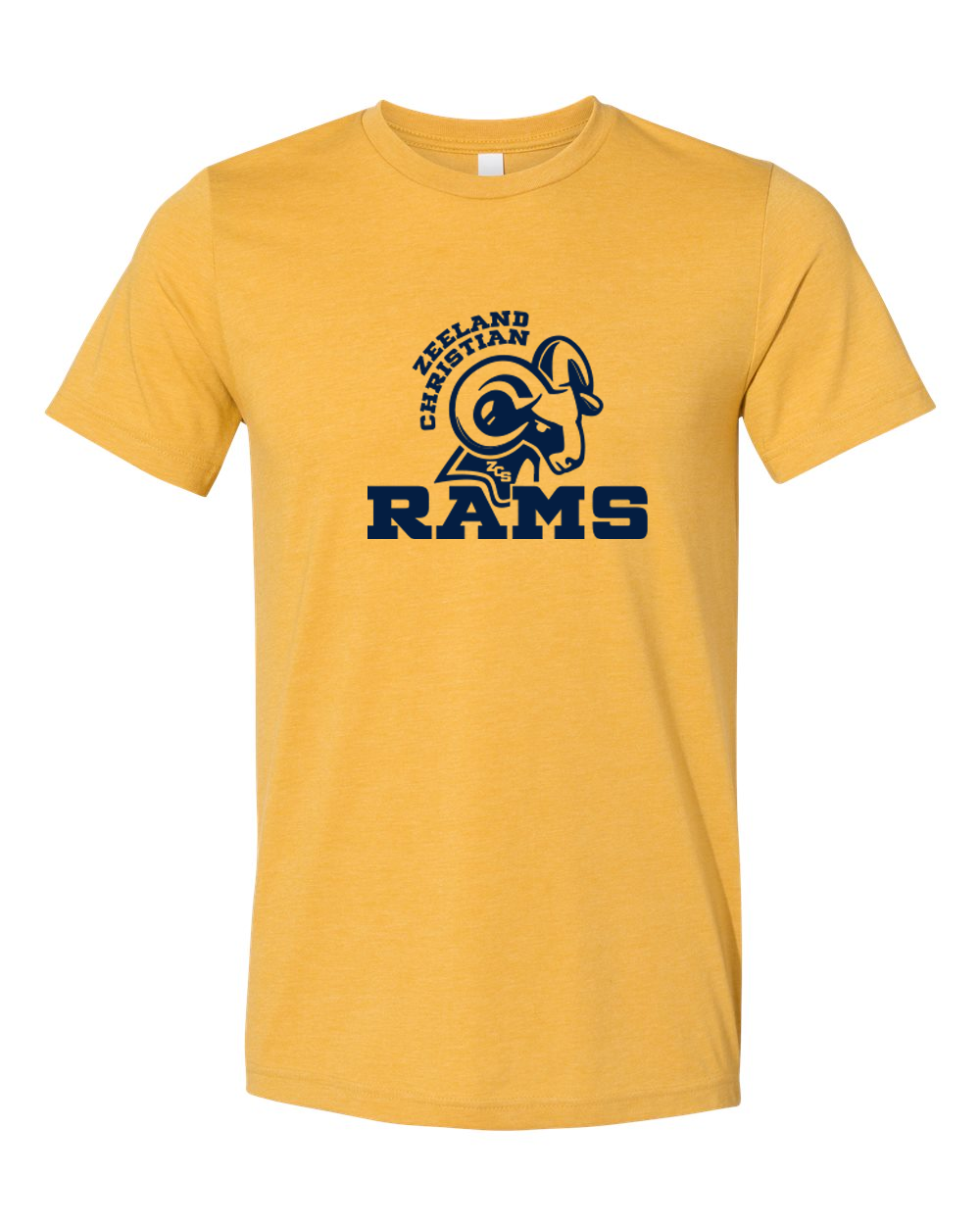 ZCS Rams Athletics Tee - Adult Tee