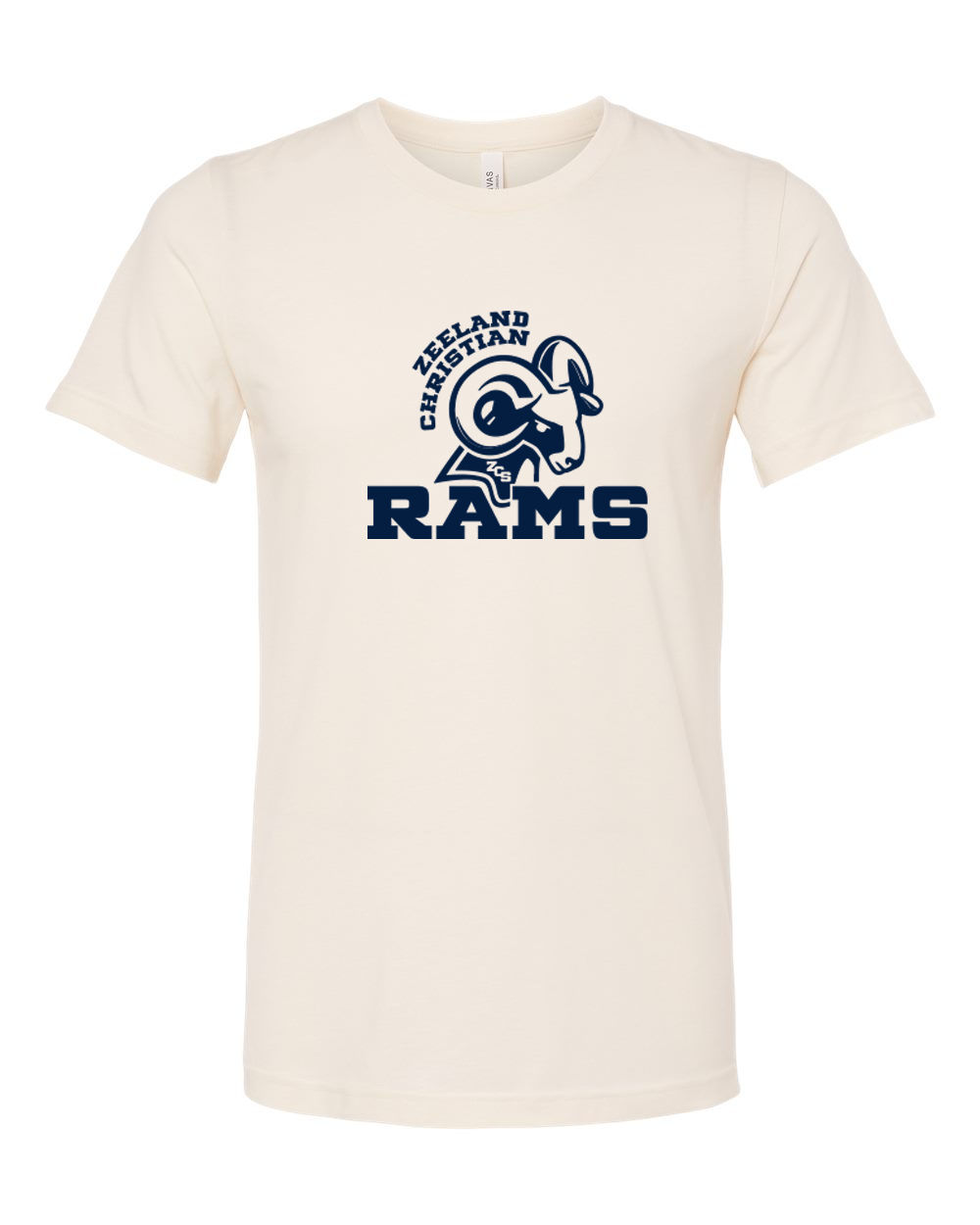 ZCS Rams Athletics Tee - Adult Tee