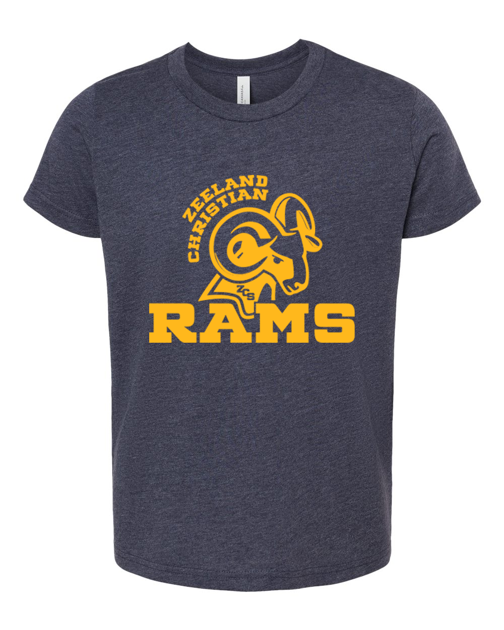 ZCS Rams Athletics Tee - Youth Tee