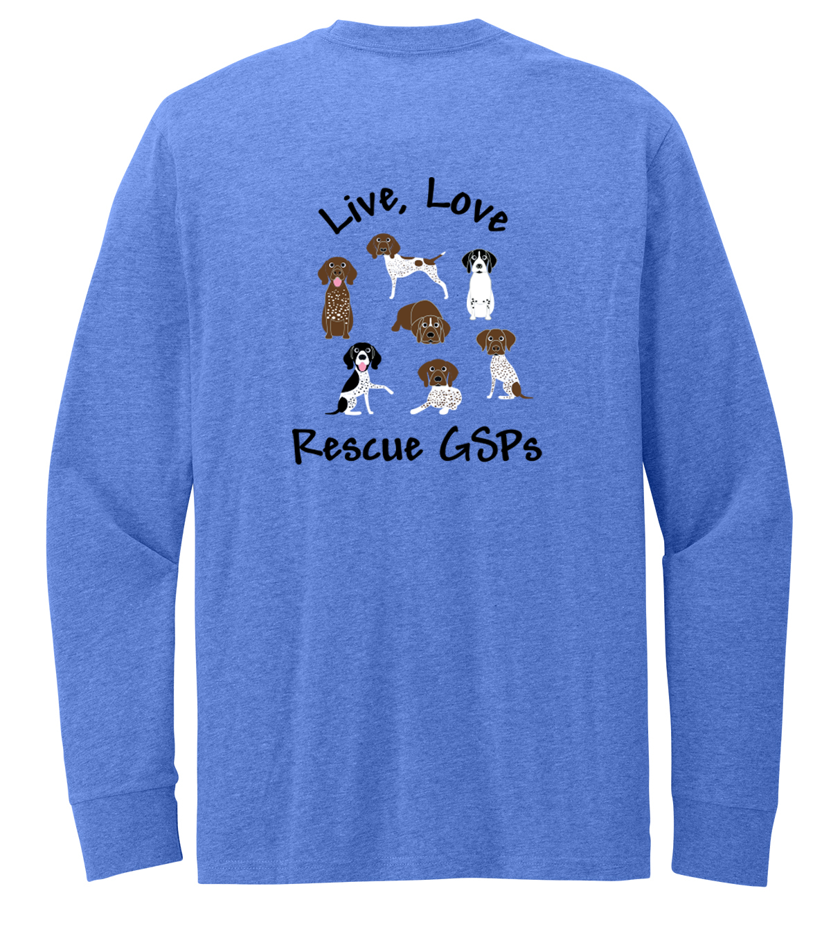 Illinois Shorthair Rescue 20th Anniversary Unisex Long Sleeve Tee