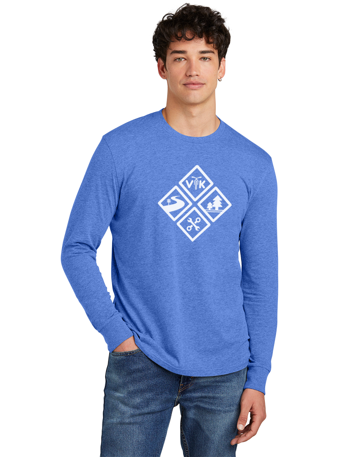 Velo Kids Adult Long Sleeve Tee