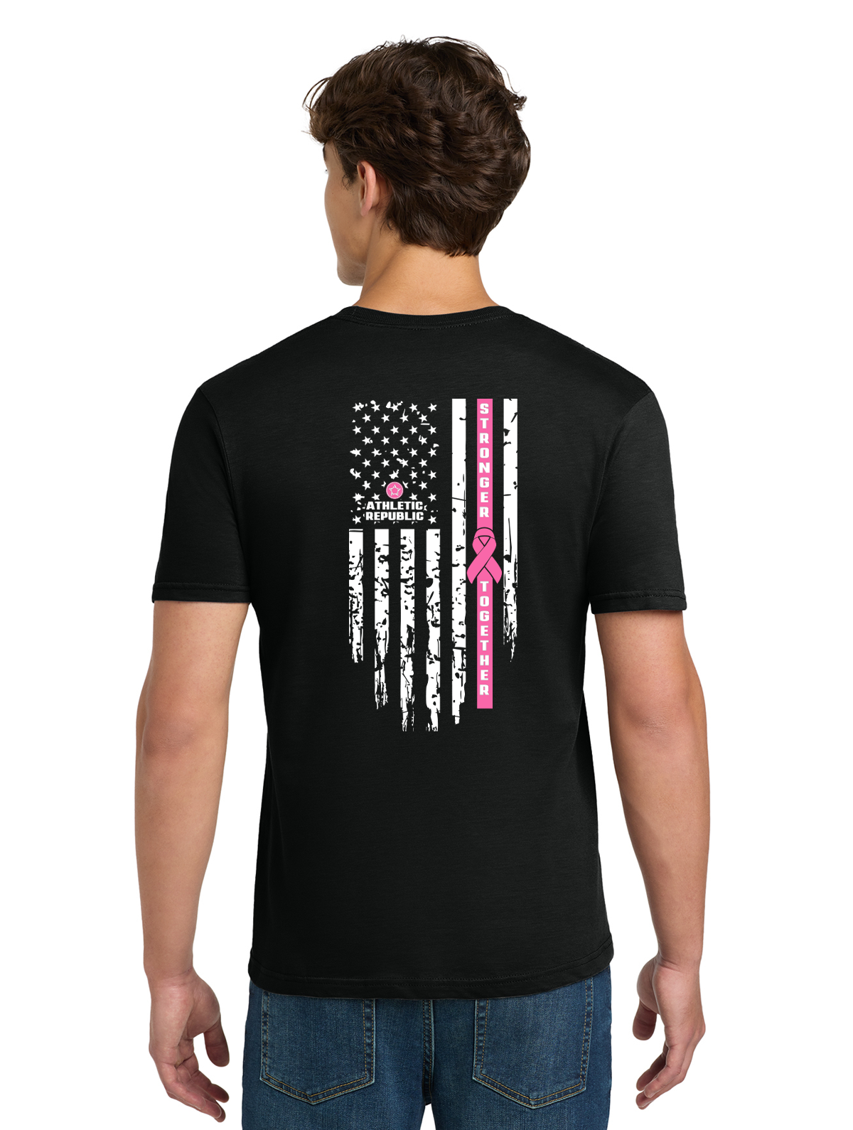 Athletic Republic Hudson Valley Unisex Breast Cancer Awareness Tee
