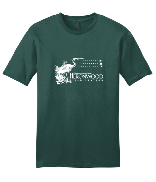 Heronwood Field Station Unisex District Tee