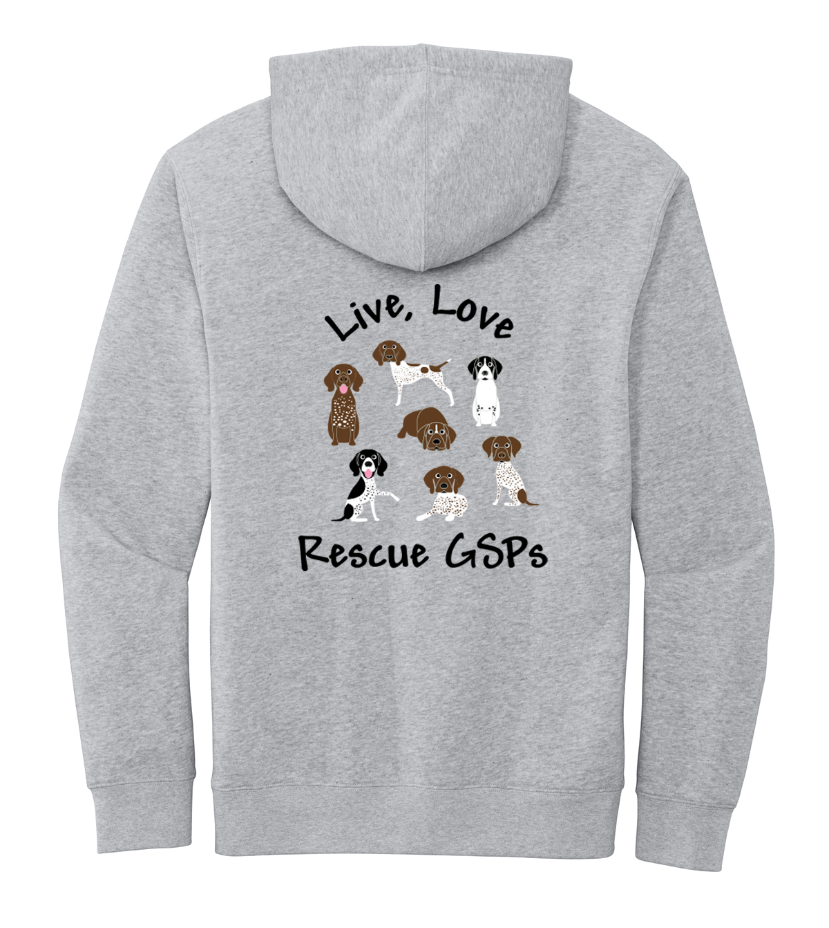 Illinois Shorthair Rescue 20th Anniversary Unisex Hoodie