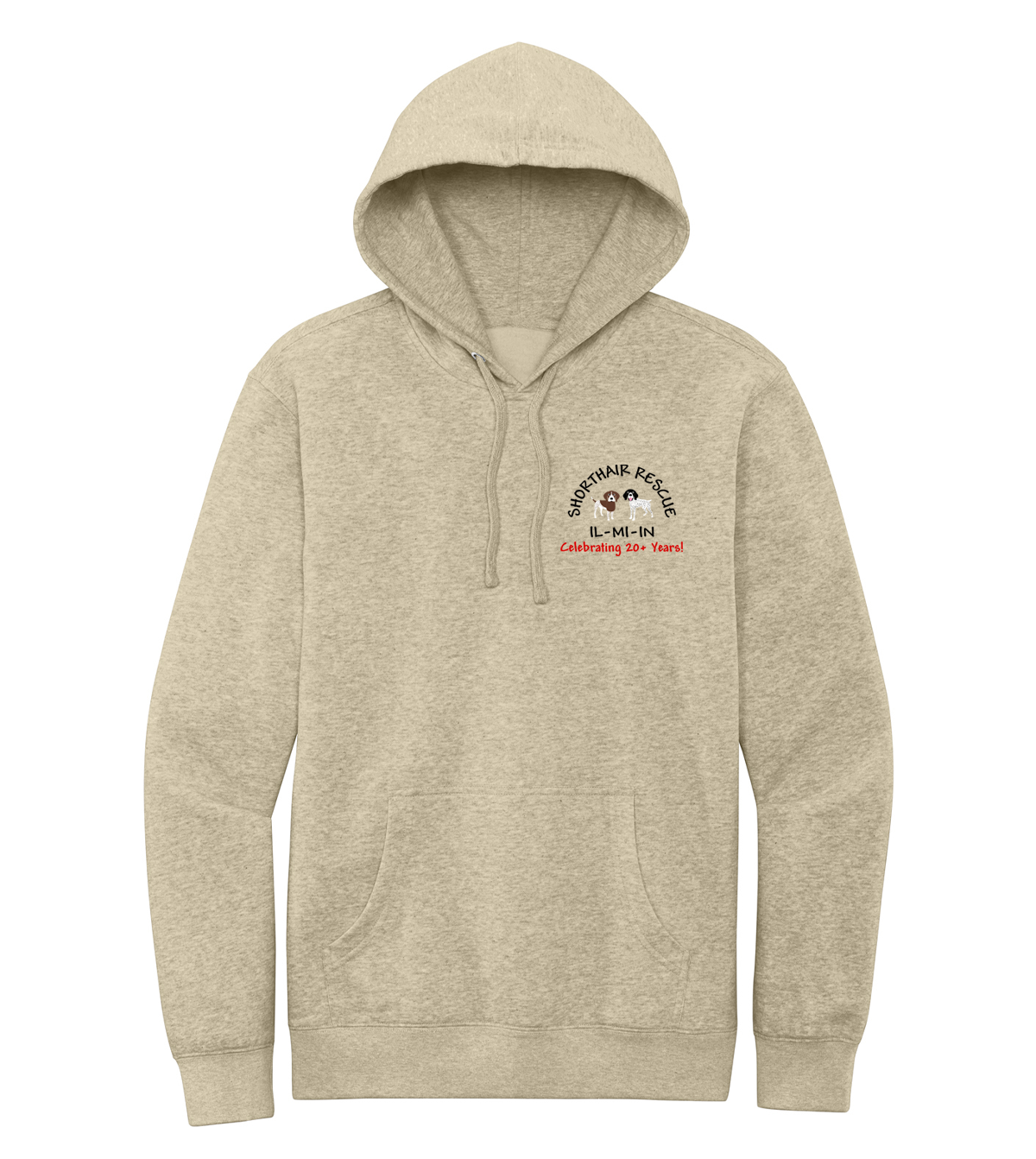 Illinois Shorthair Rescue 20th Anniversary Unisex Hoodie