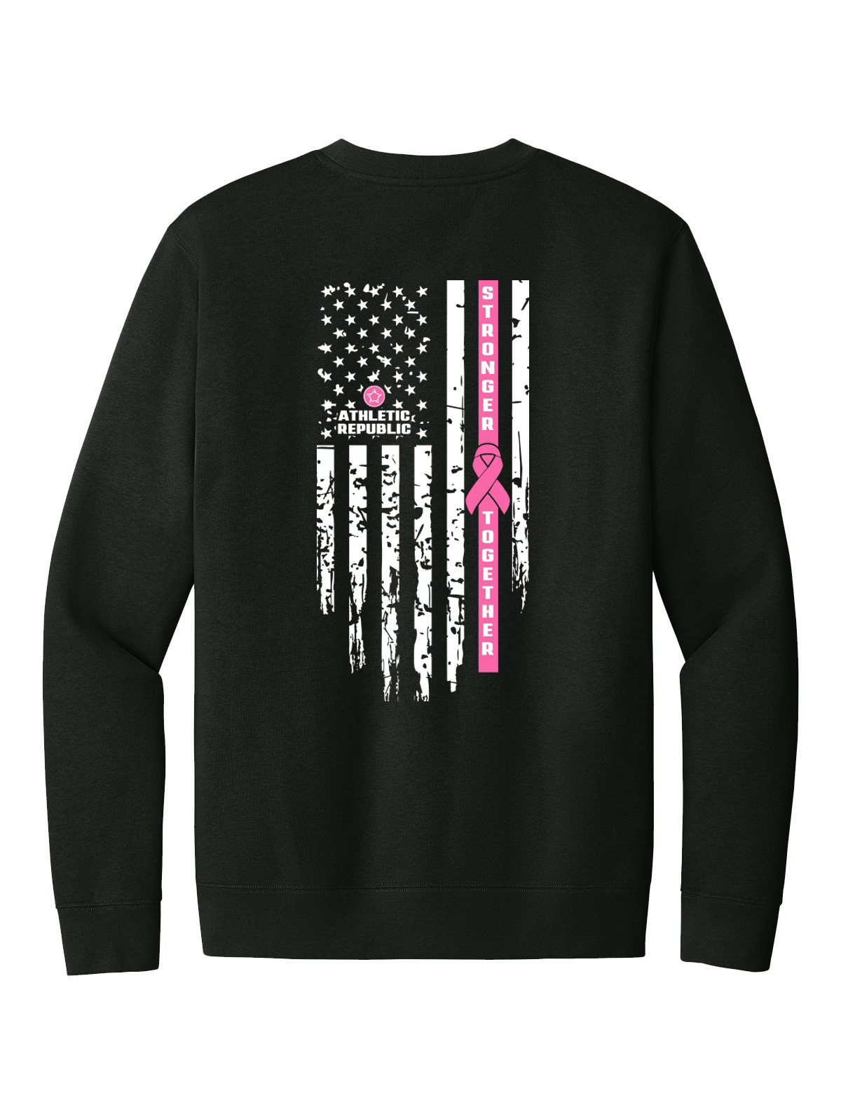 Athletic Republic Hudson Valley Unisex Breast Cancer Awareness Crewneck Sweatshirt