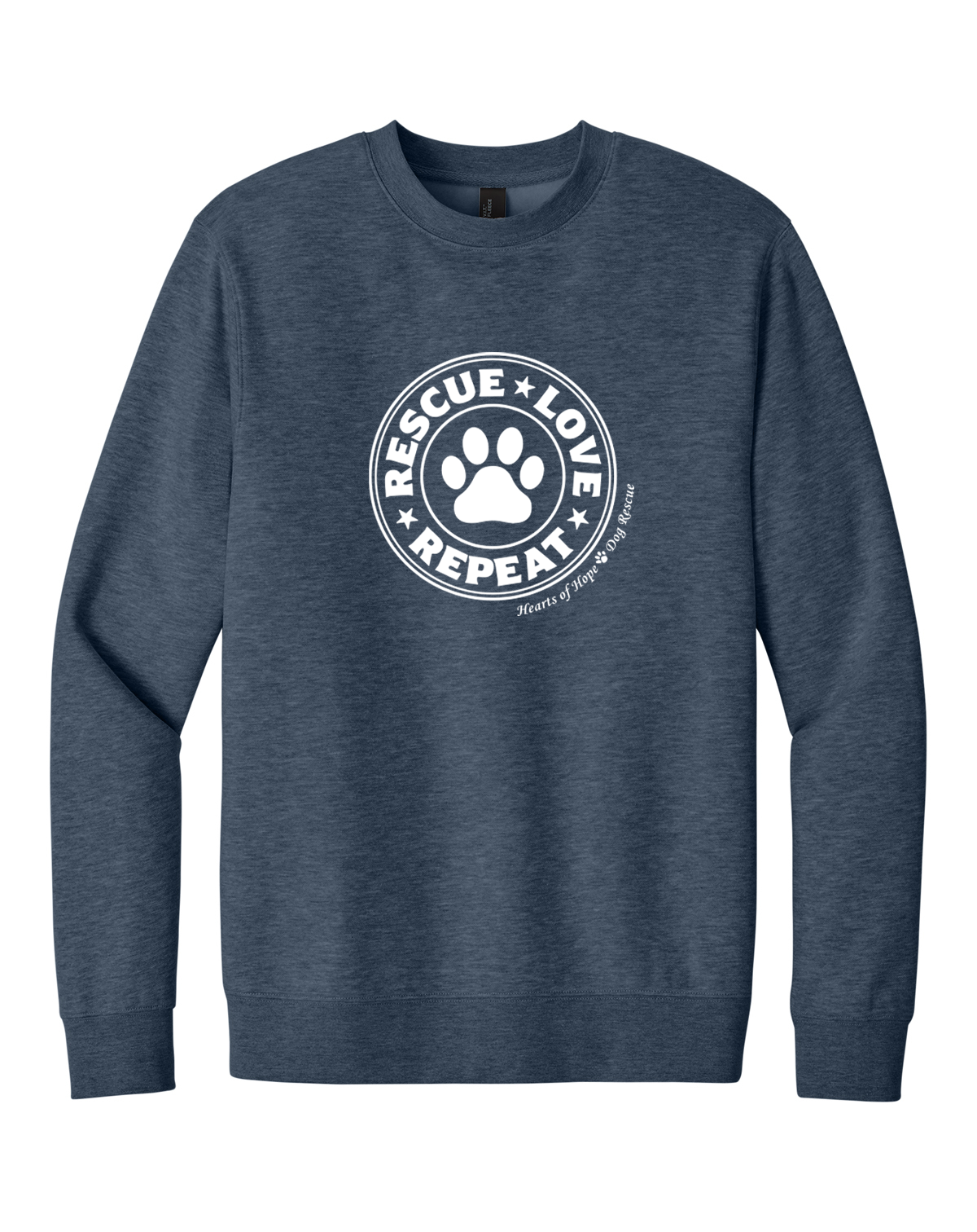 Hearts of Hope Dog Rescue Unisex Crewneck Sweatshirt