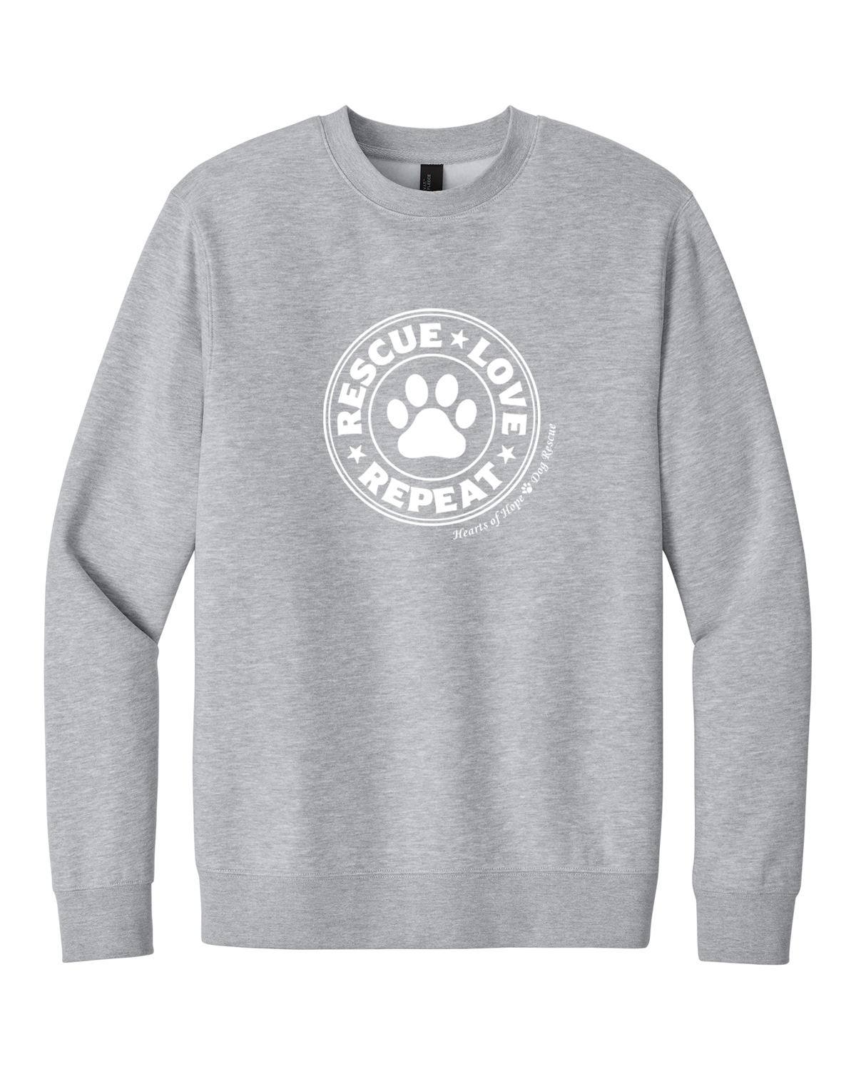 Hearts of Hope Dog Rescue Unisex Crewneck Sweatshirt