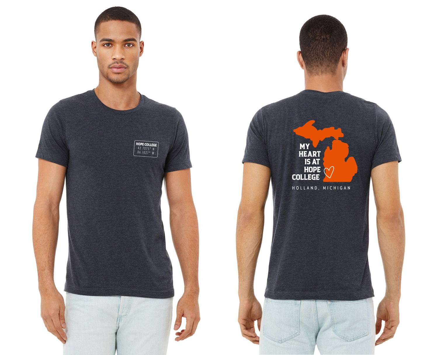 Hope College "My Heart is at Hope" Unisex Tee