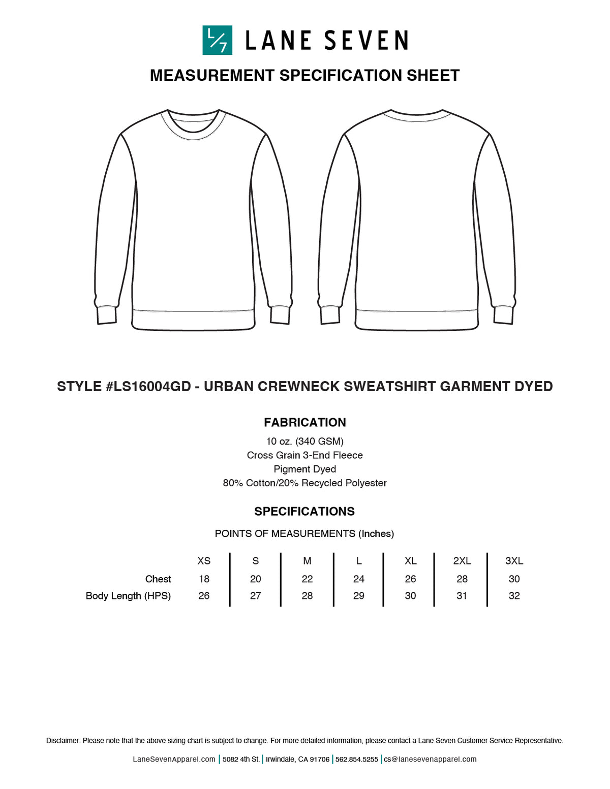 Holland Christian Forest School Adult Crewneck Sweatshirt