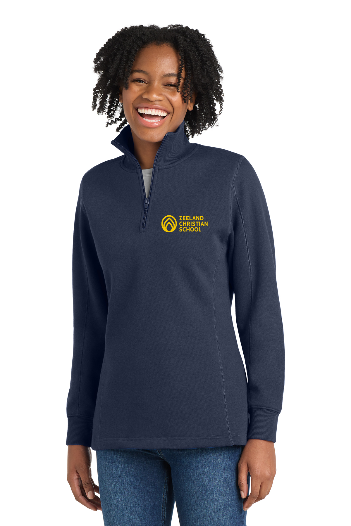 ZCS Primary Logo Fleece Quarter-zip (Women's)