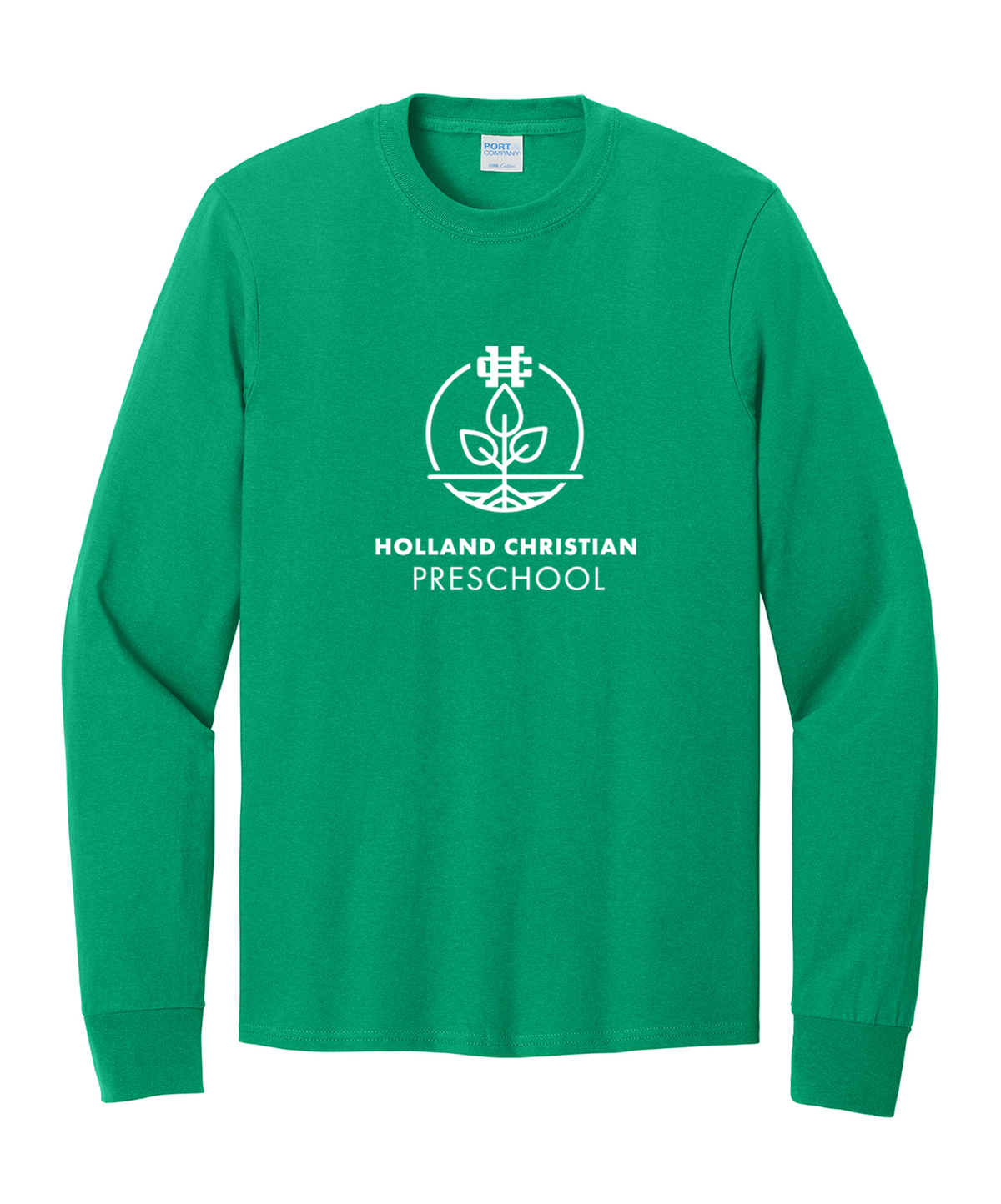 Holland Christian Preschool Adult Long Sleeve Tee