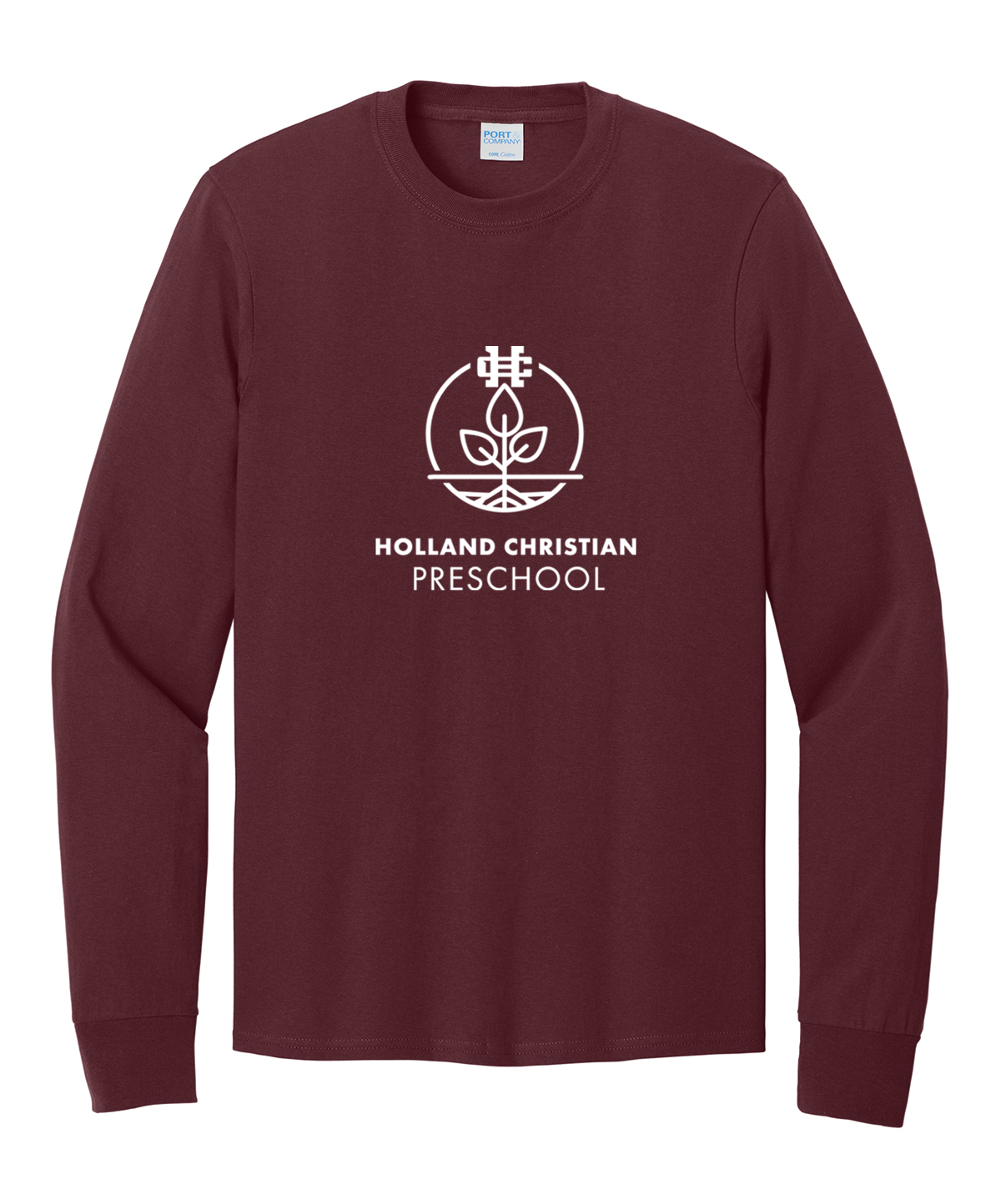Holland Christian Preschool Adult Long Sleeve Tee