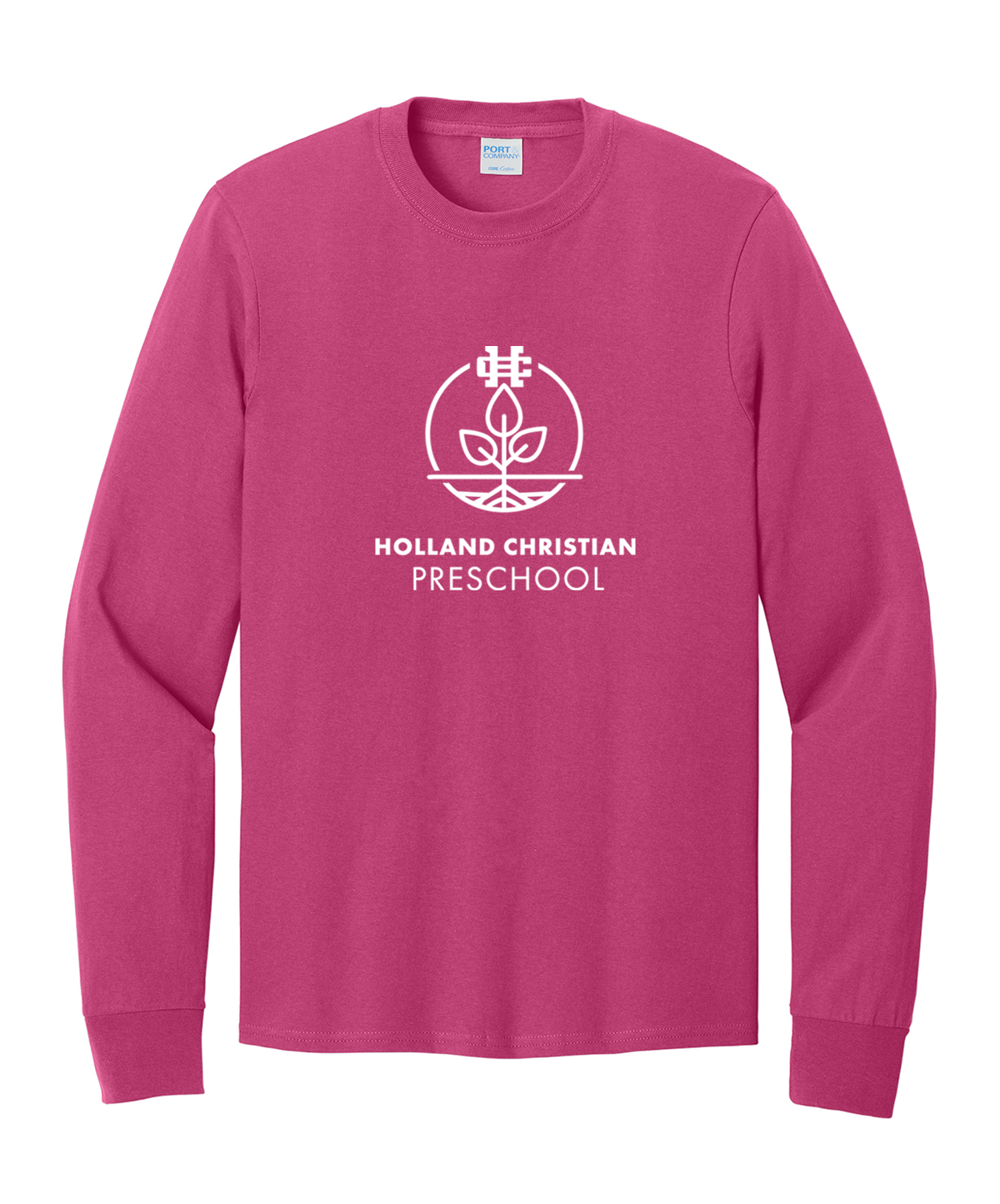 Holland Christian Preschool Adult Long Sleeve Tee