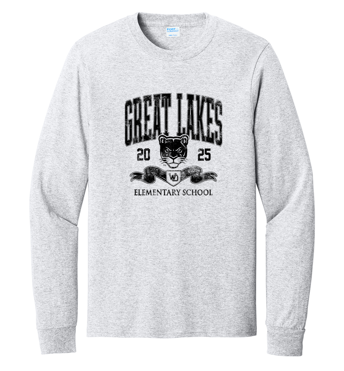 Great Lakes Elementary Adult Long Sleeve Tee