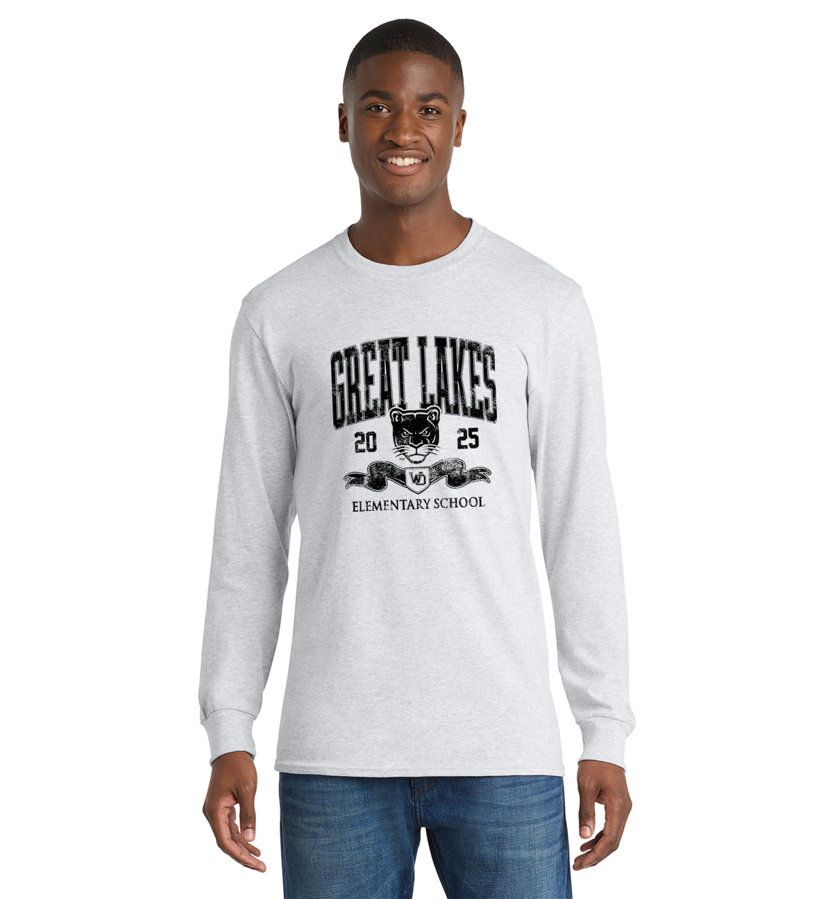 Great Lakes Elementary Adult Long Sleeve Tee