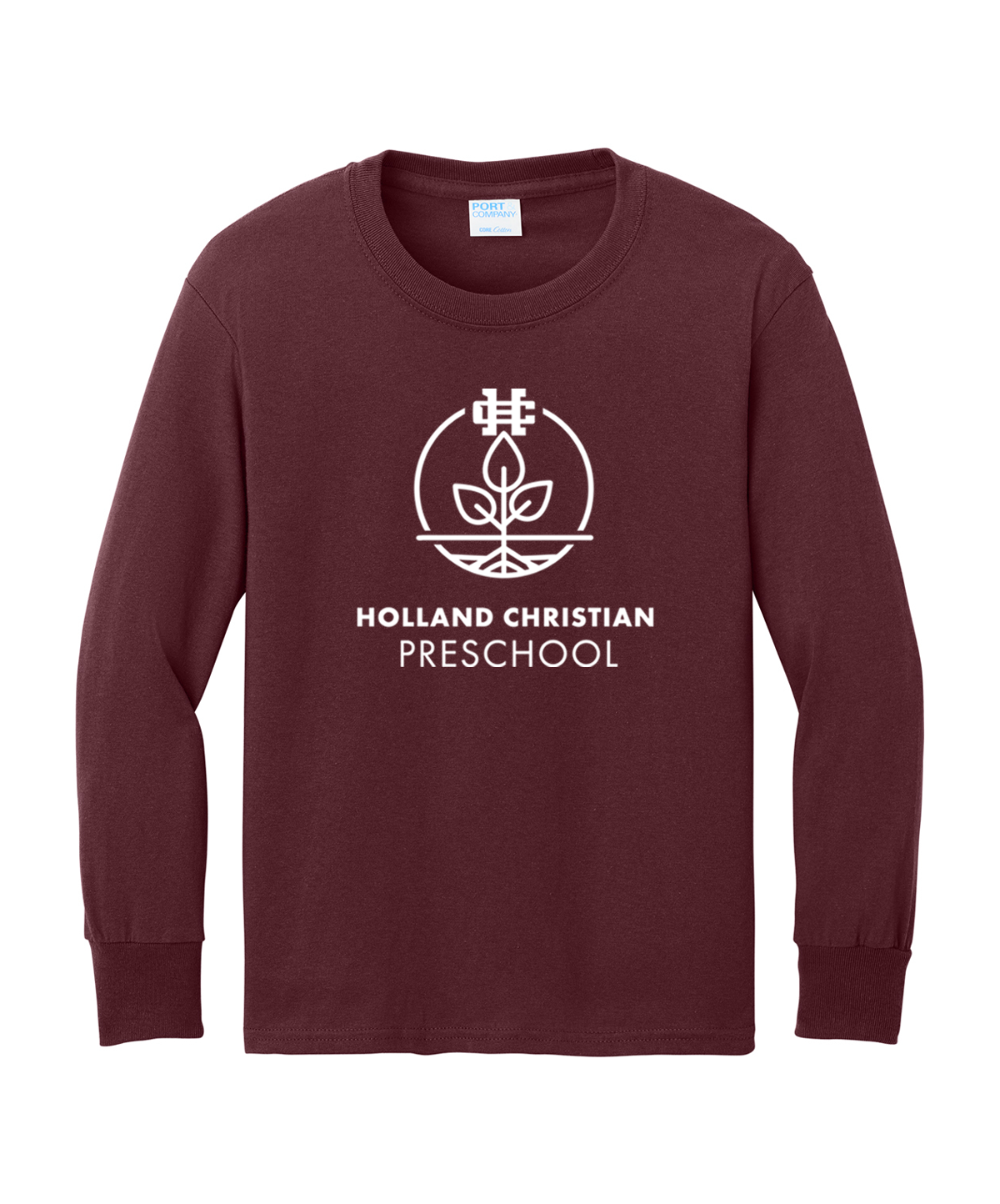 Holland Christian Preschool Youth Long Sleeve Tee
