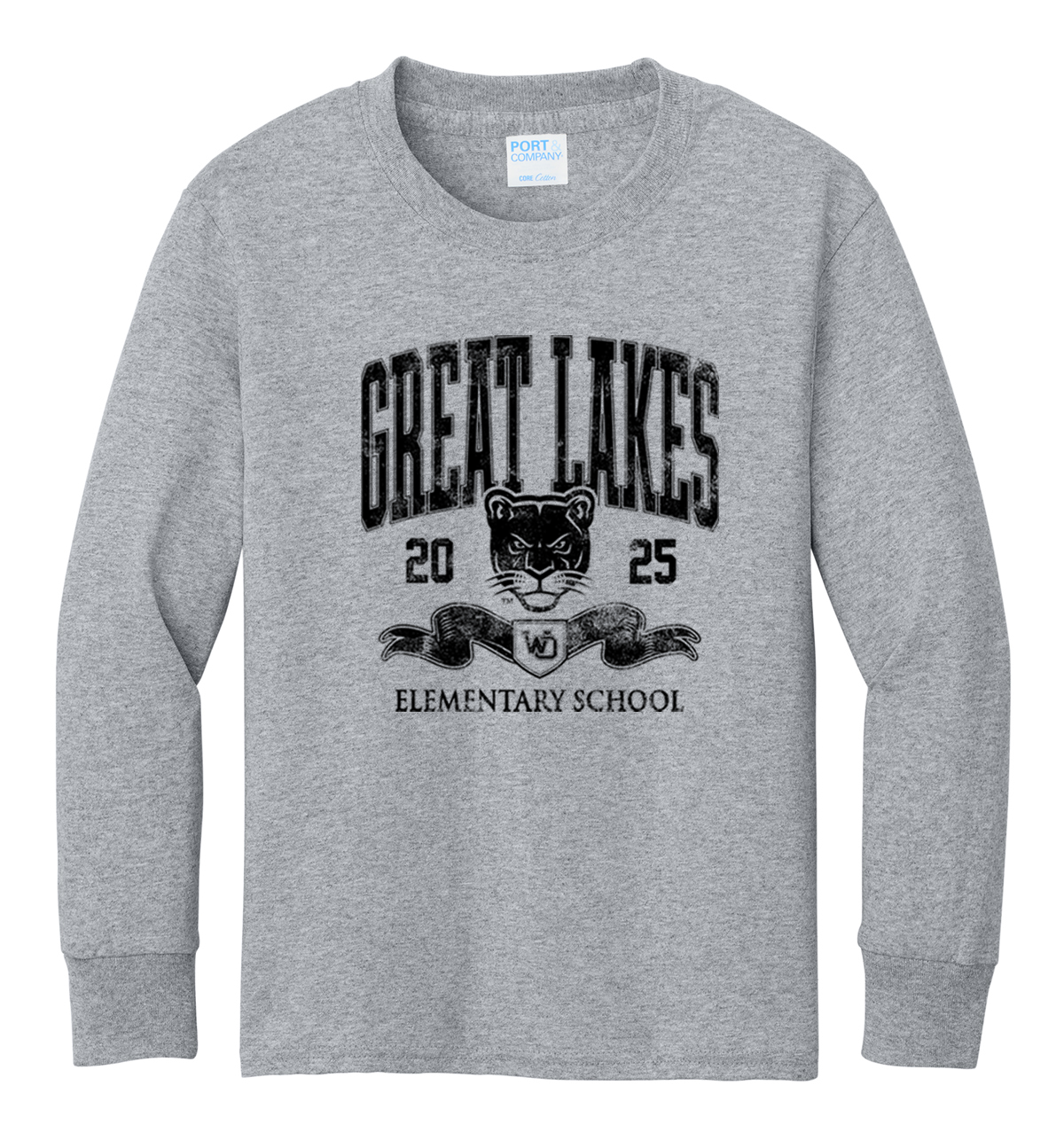 Great Lakes Elementary Youth Long Sleeve Tee