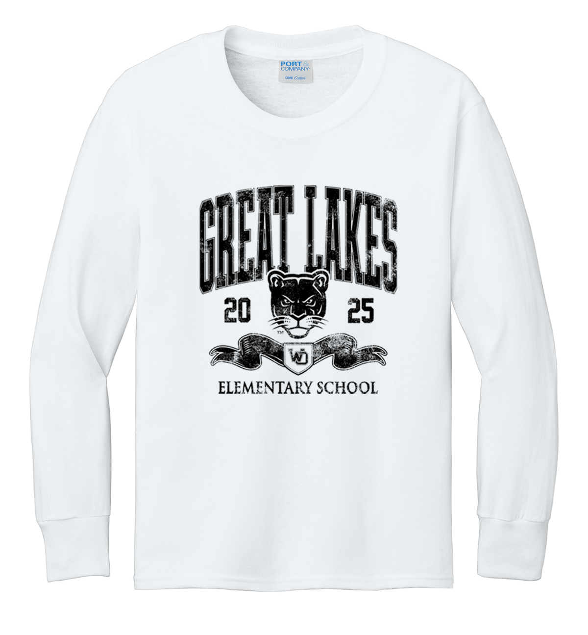 Great Lakes Elementary Youth Long Sleeve Tee